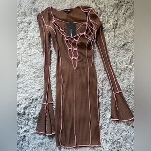 Forever21 opposites attract mini dress